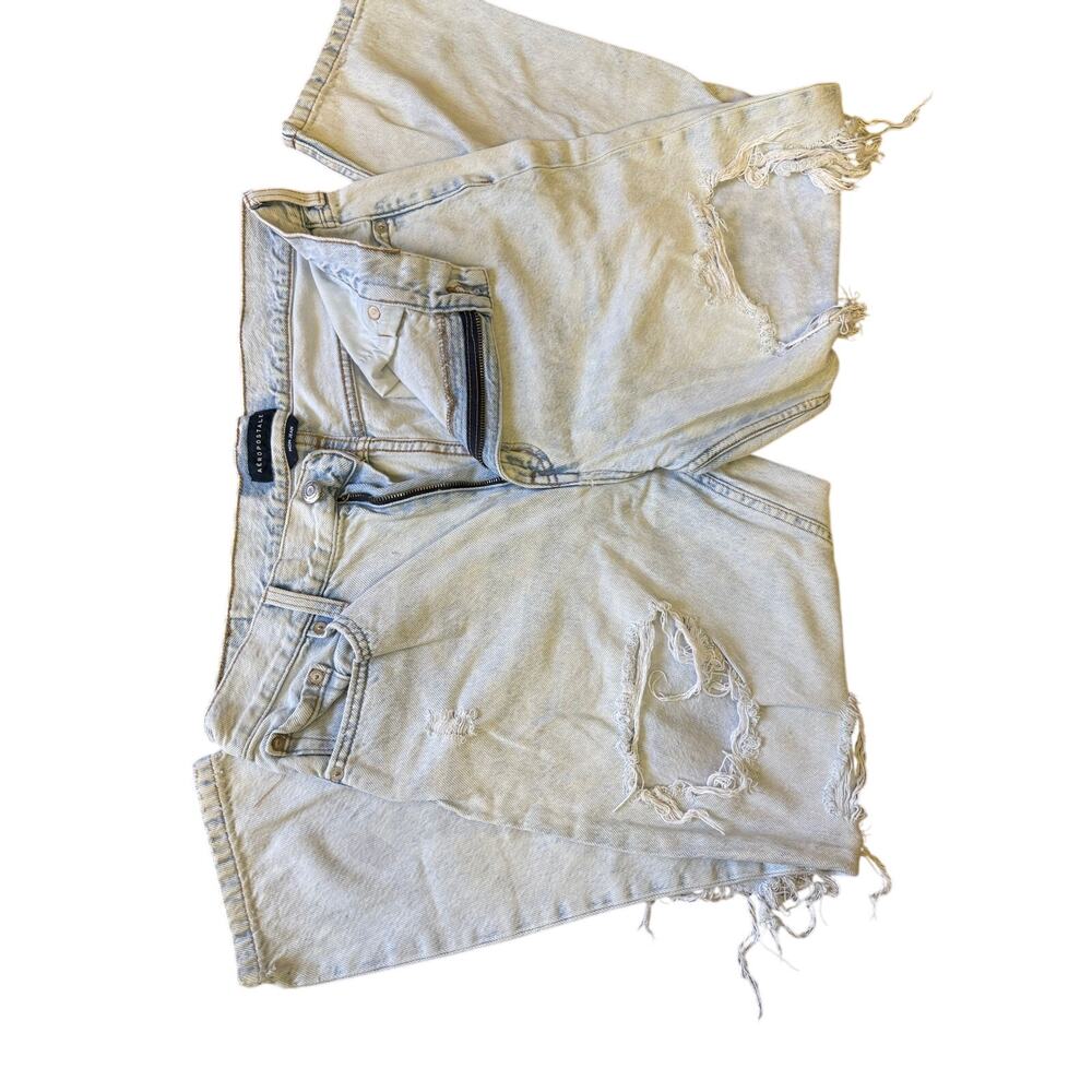 Aeropostale mom jean distressed womens size 14